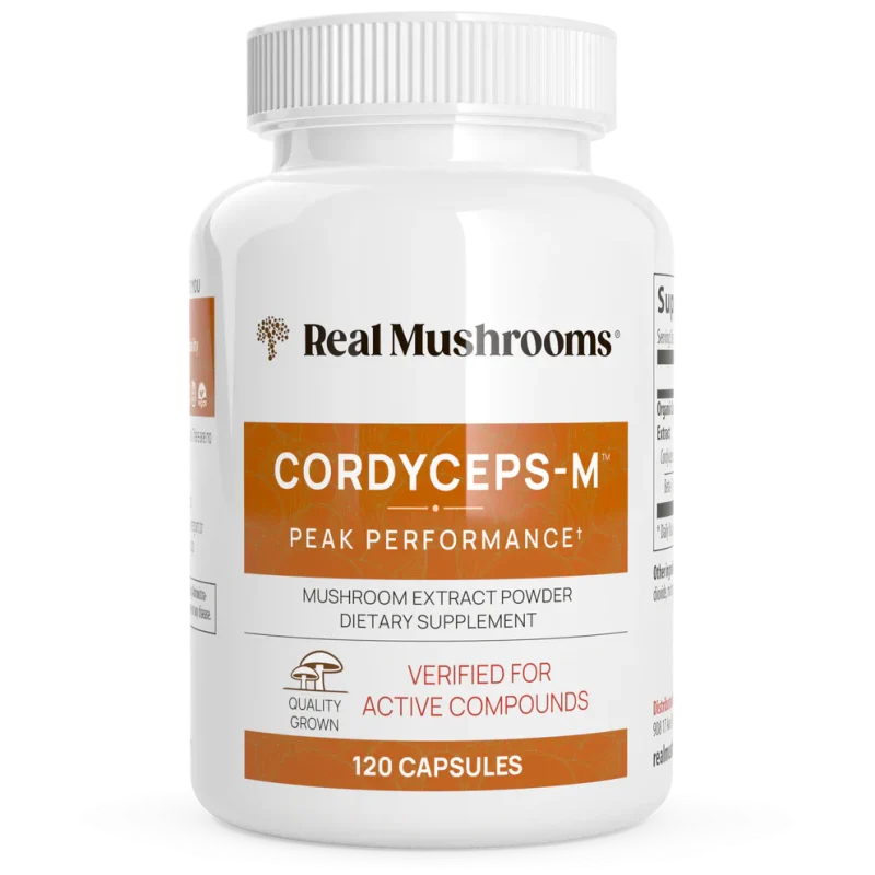 Real Mushrooms: Organic Cordyceps Extract Capsules