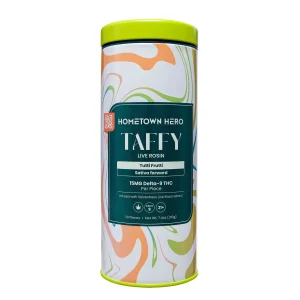 Tutti Frutti - Delta-9 Live Rosin Taffy 30 count tin from Hometown Hero