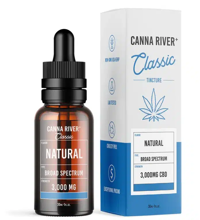 Broad Spectrum CBD Oil - THC Free - by Canna River