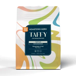 Tutti Frutti - Delta-9 Live Rosin Taffy by Hometown Hero