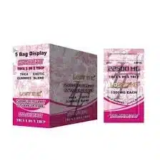 Lost THC THCA gummies in 15ct or 2ct bags with 1500mg each.