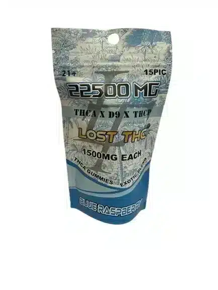 Lost THC Gummies Exotic Blend THCA | Delta 9 | THCP- 22500mg (15pc) - Image 3
