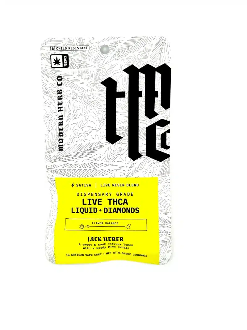 Jack Herer THCA Live Resin Liquid Diamonds Cartridge