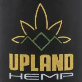 Upland Hemp organic CBD products logo for hemp wellness and natural remedies.
