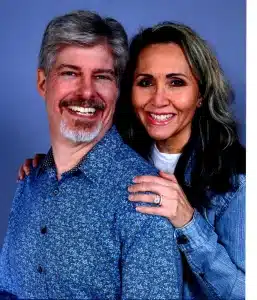 Mary Lopez Carter and her husband, David Pratt Carter are cancer fighters