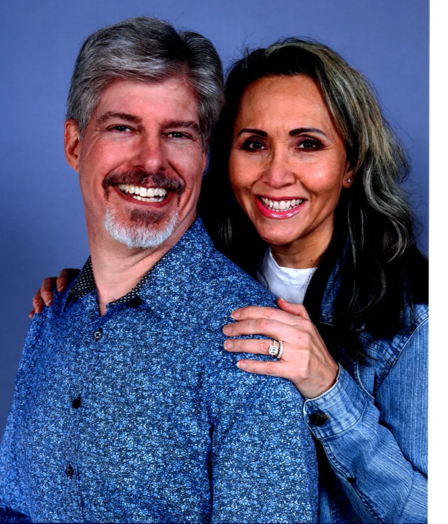Mary Lopez Carter and her husband, David Pratt Carter are cancer fighters
