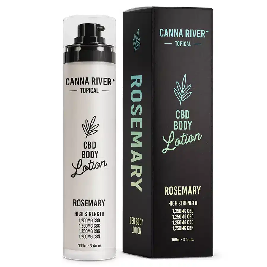 CBD Topical Body Lotion 5000mg with CBD, CBC, CBG, CBN