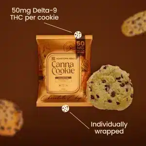 Chocolate Chip - Canna Cookies from Hometown Hero