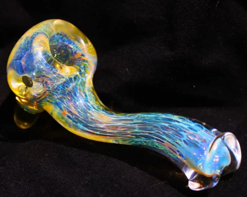 Fumed Glass Sherlock Pipe