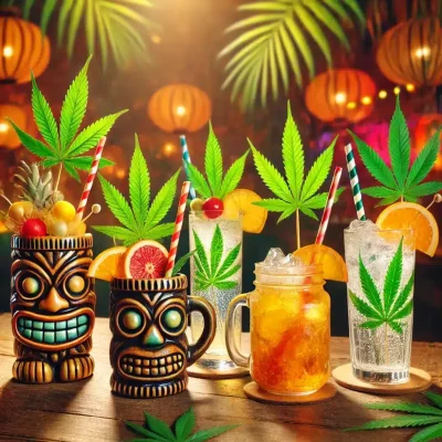 aa9a25aa-c670-4dfb-a642-7057327ef2fe a representation of hemp tiki drinks
